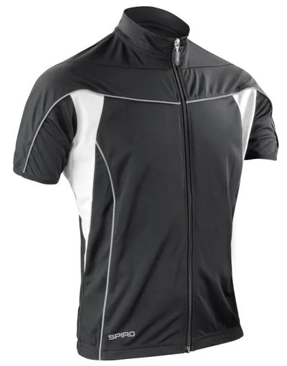 Spiro Mens Bikewear Full Performance Top s188m - - Customisable Sportswear