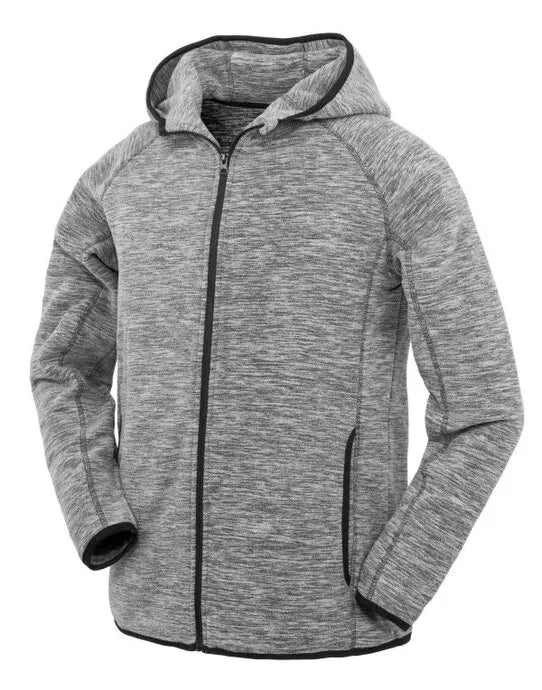 Spiro Fitness Mens Microfleece Hoodie s245m - - Customisable Hoodies