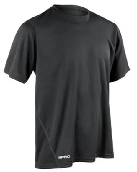 Spiro Mens Quick Dry SSleeve T Shirt s253m - - Customisable T-Shirt
