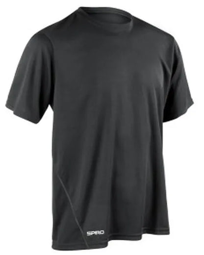 Spiro Mens Quick Dry SSleeve T Shirt s253m - - Customisable T-Shirt