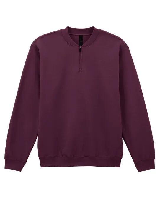 Gildan Softstyle Midweight 1/4 Zip Sweat SF008 - - Customisable Hoodies