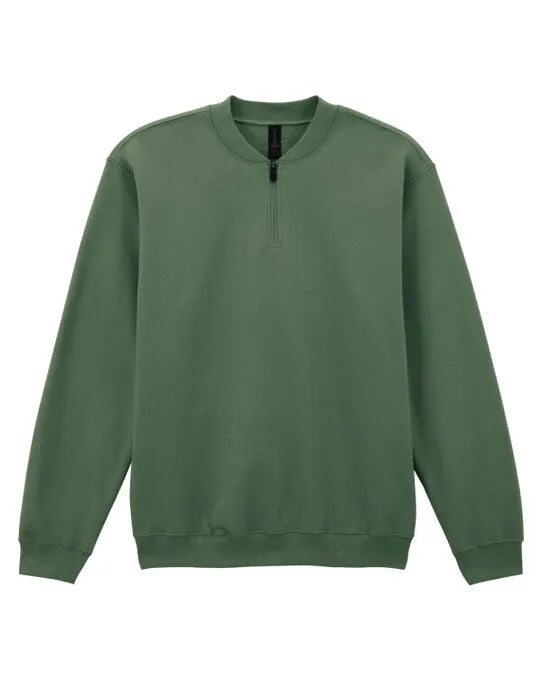 Gildan Softstyle Midweight 1/4 Zip Sweat SF008 - - Customisable Hoodies