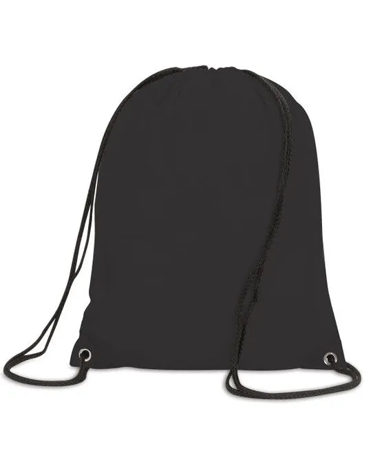 Shugon Stafford Drawstring Tote Bag sh5890 - Black O S - Customisable Bags