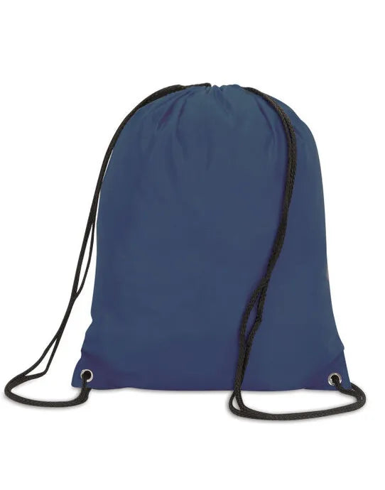 Shugon Stafford Drawstring Tote Bag sh5890 - Navy O S - Customisable Bags