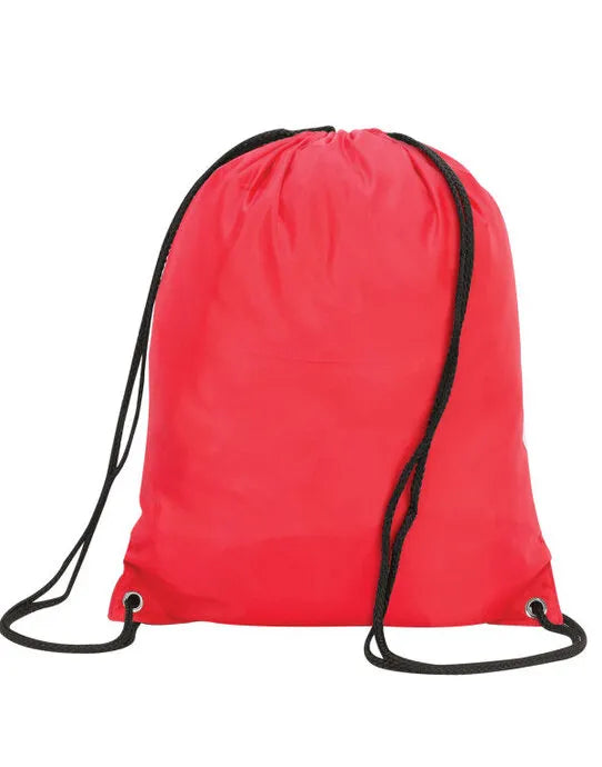 Shugon Stafford Drawstring Tote Bag sh5890 - Classic Red O S - Customisable Bags