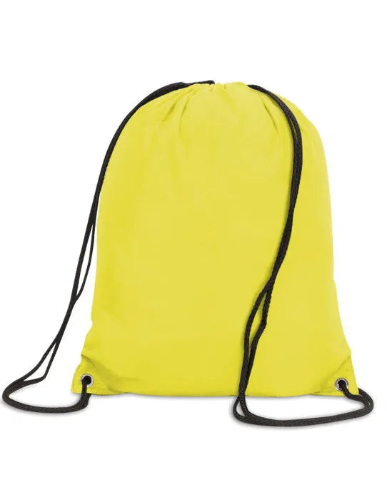 Shugon Stafford Drawstring Tote Bag sh5890 - Canary O S - Customisable Bags