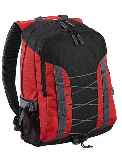 Shugon Miami Backpack sh7690 - Black Red O S - Customisable Bags