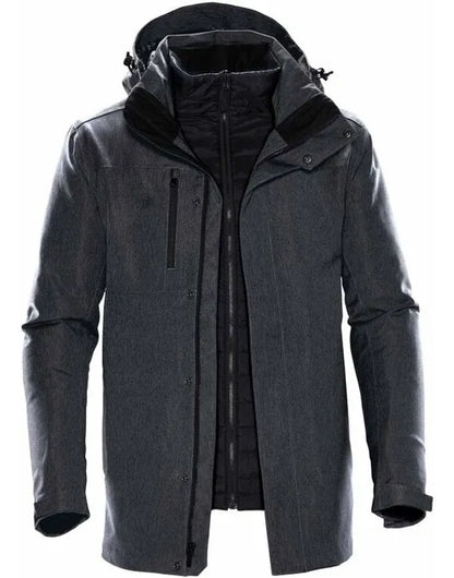 Stormtech Mens Avalanche System Jacket 2 - Charcoal Twill - Customisable Outerwear