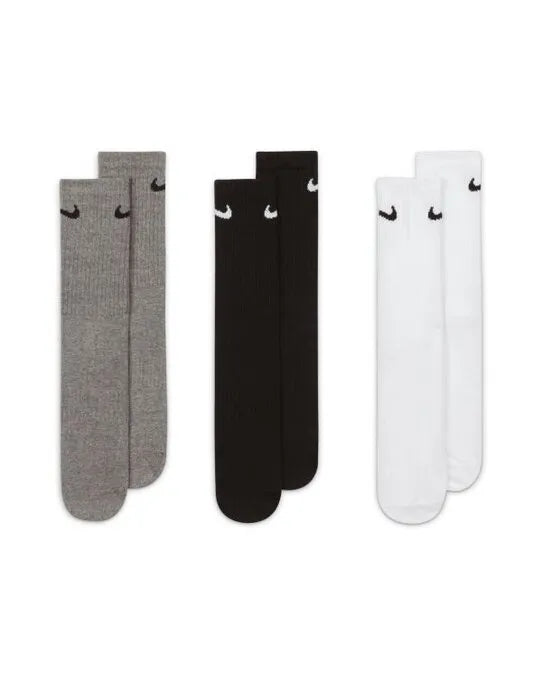 Nike Everyday Crew Socks 3 Pairs sx7676 - - Customisable Socks