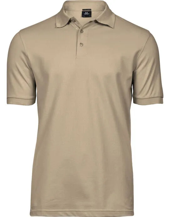 Mens Luxury Stretch Polo Shirt TJ1405 - - Customisable Polo Shirts