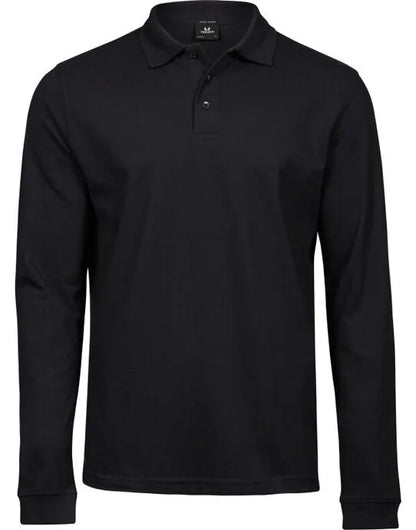 Tee Jays Mens Luxury L/S Stretch Polo TJ1406 - - Customisable Polos