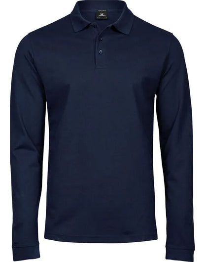 Tee Jays Mens Luxury L/S Stretch Polo TJ1406 - - Customisable Polos