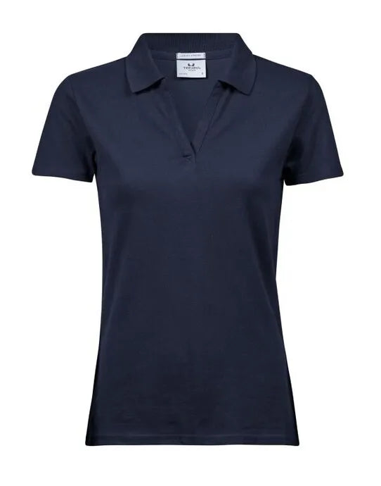 Tee Jays Womens Luxury Stretch V Polo TJ1409 - - Customisable Polos