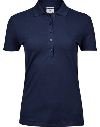 Ladies Luxury Stretch Polo Tj145 - Navy 2XL - Customisable POLO SHIRTS