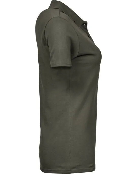 Ladies Luxury Stretch Polo Tj145 - - Customisable POLO SHIRTS