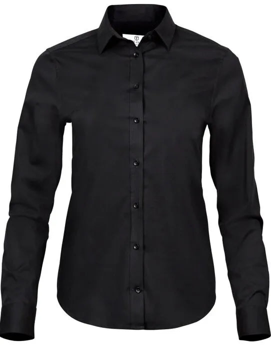 Tee Jays Ladies Stretch Luxury Shirt TJ4025 - - Customisable Shirts