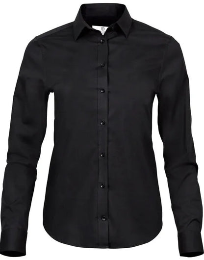 Tee Jays Ladies Stretch Luxury Shirt TJ4025 - - Customisable Shirts