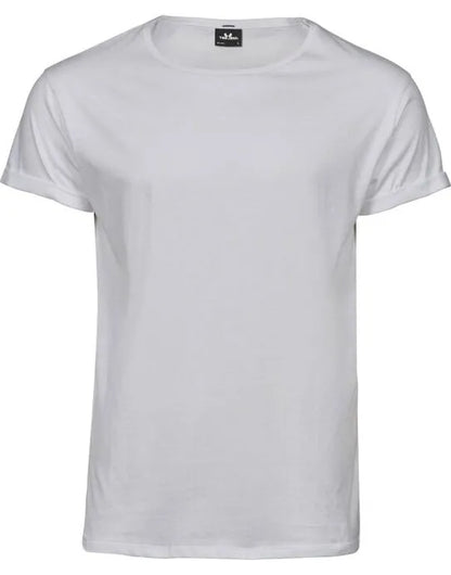 Tee Jays Mens Roll Up Sleeve Tee TJ5062 - - Customisable T-Shirt