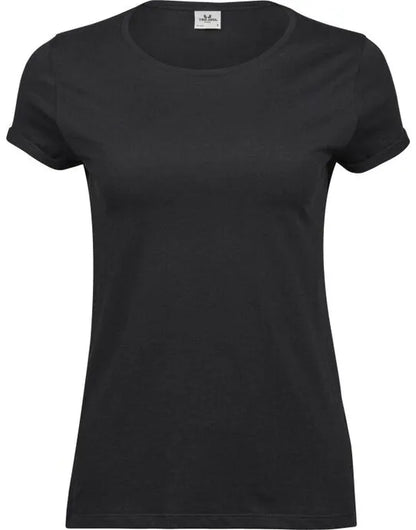 Tee Jays Ladies Roll Up Sleeve Tee TJ5063 - - Customisable T-Shirt