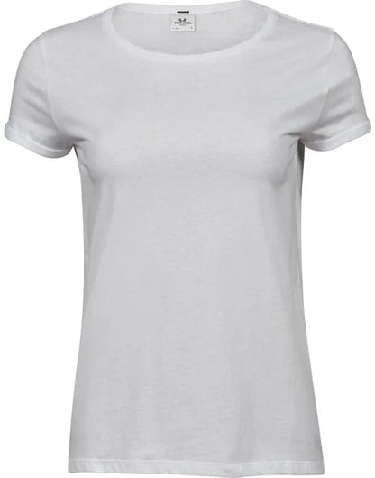Tee Jays Ladies Roll Up Sleeve Tee TJ5063 - - Customisable T-Shirt