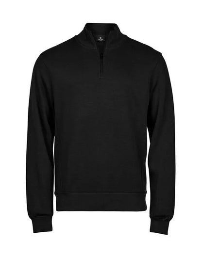 Tee Jays Ribbed Interlock Half Zip TJ5506 - - Customisable Sweatshirts