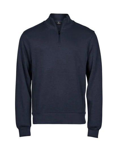 Tee Jays Ribbed Interlock Half Zip TJ5506 - - Customisable Sweatshirts