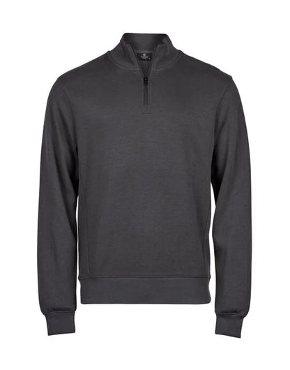 Tee Jays Ribbed Interlock Half Zip TJ5506 - - Customisable Sweatshirts