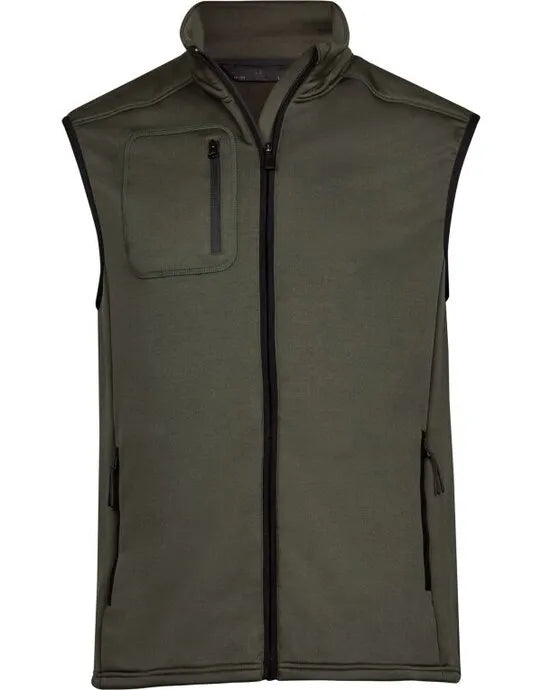 Tee Jays Mens Stretch Fleece Bodywarmer TJ9104 - - Customisable Bodywarmers
