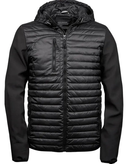 Tee Jays Mens Hooded Crossover Jacket TJ9628 - - Customisable Jacket