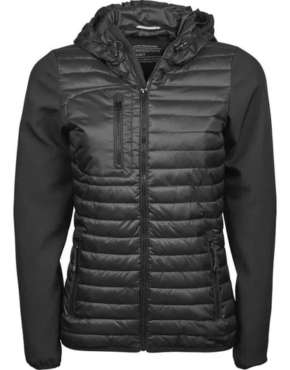 Tee Jays Womens Hooded Crossover Jacket TJ9629 - - Customisable Jacket