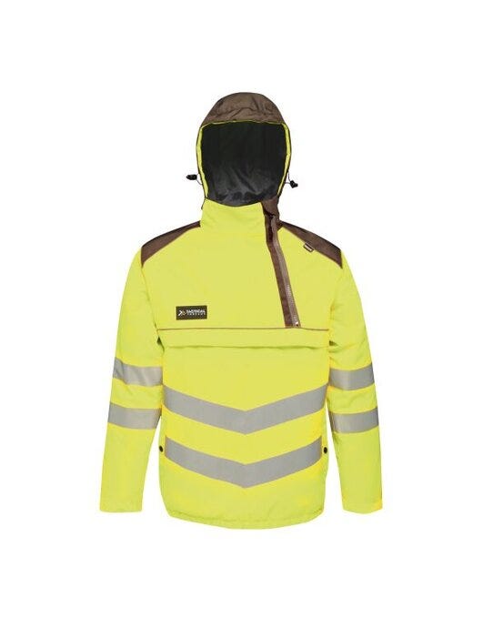 Regatta High Visibility Regatta Hi Vis Bomber Jacket - TRA316 - Yellow Grey - Customisable MENS OUTER JACKETS