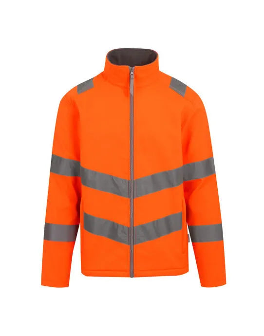 Regatta Hi Vis Pro Contract Ablaze SShel TRA712 - - Customisable Softshell Jacket