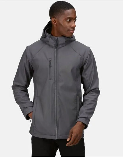 Regatta Professional Regatta Mens Earsmus 4-In-1 Softshell TRA713 - - Customisable Softshell Jacket