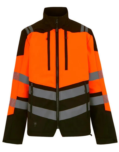 Regatta High Visibility Regatta Hi-Vis X-Pro 3 Layer Softshell TRA760 - - Customisable Softshell Jacket
