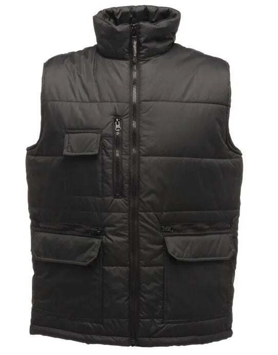Regatta Professional Regatta Steller Multi Zip Bodywarmer TRA803 - Black - Customisable Bodywarmers