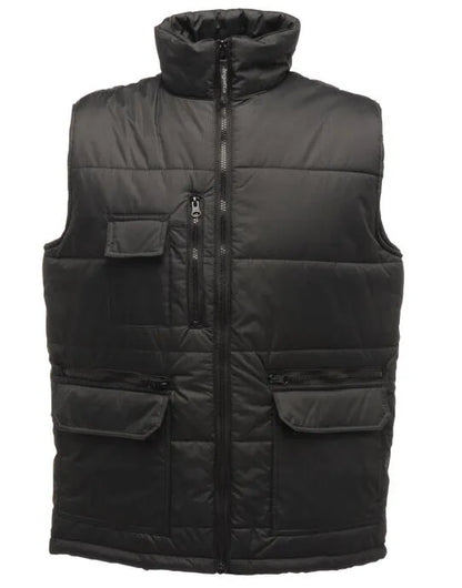 Regatta Professional Regatta Steller Multi Zip Bodywarmer TRA803 - Black - Customisable Bodywarmers