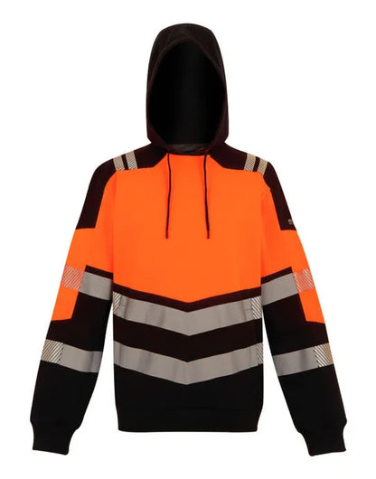 Regatta High Visibility Regatta Hi-Vis X-Pro Hoodie (Class 2) TRF780 - - Customisable Hoodies