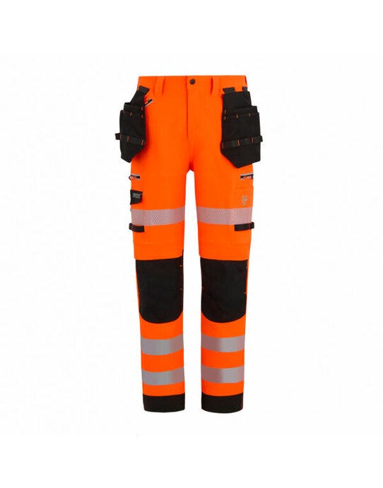 Regatta High Visibility Regatta Hi-Vis Infiltrate Trouser R/L - TRJ603RL - Hi Vis Orange - Customisable Hi Vis Clothing