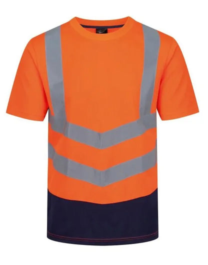 Regatta High Visibility Regatta Hi Vis Pro Short Sleeve T-Shirt TRS194 - - Customisable Hi-Vis T-Shirts