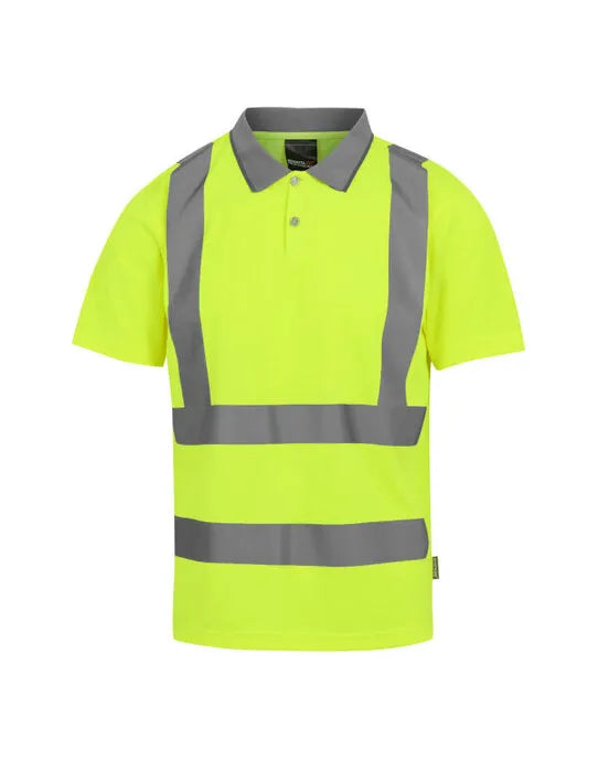 Regatta Hi Vis Pro Contract Polo Shirt TRS271 - - Customisable Hi-Vis Polos