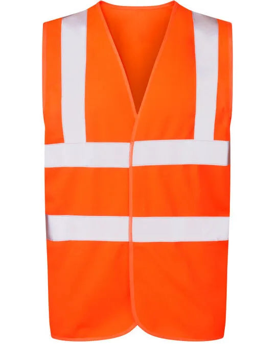 UCC 4 Band Safety Waistcoat ucc054 - - Customisable Hi-Vis Vest