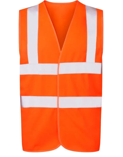 UCC 4 Band Safety Waistcoat ucc054 - - Customisable Hi-Vis Vest