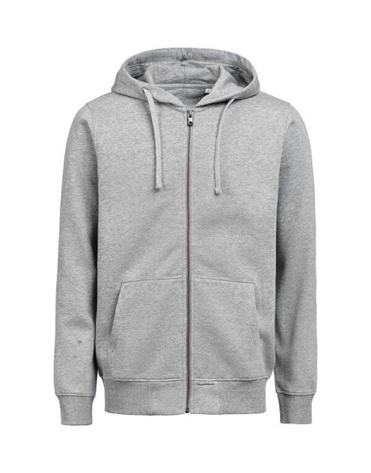 Untagged Movement UM FZ Hoodie Regular Fit OCS/RCS - UM3450010 - Grey Melange - Customisable UNISEX SWEATSHIRTS &amp; HOODIES