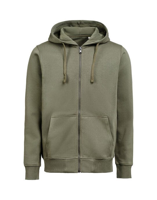 Untagged Movement UM FZ Hoodie Regular Fit OCS/RCS - UM3450010 - Thyme - Customisable UNISEX SWEATSHIRTS &amp; HOODIES
