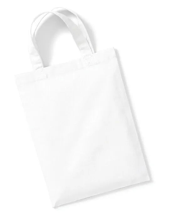 Westford Mill Cotton Party Bag for Life w103 - - Customisable Bags