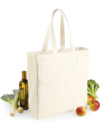 Westford Mill Canvas Classic Shopper w108 - - Customisable Bags