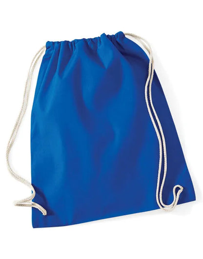 Westford Mill Cotton Gymsac w110 - - Customisable Bags