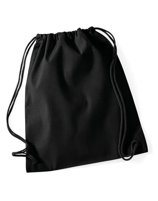 Westford Mill Cotton Gymsac w110 - - Customisable Bags