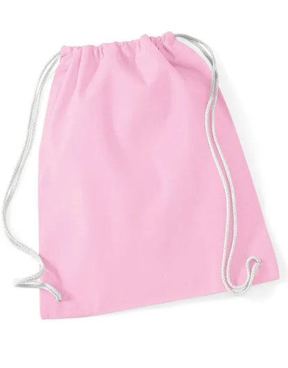 Westford Mill Cotton Gymsac w110 - - Customisable Bags