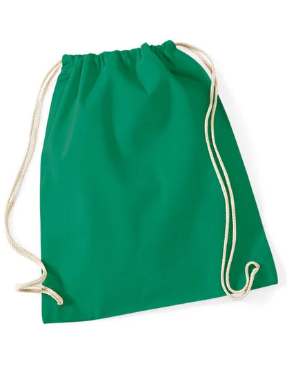 Westford Mill Cotton Gymsac w110 - - Customisable Bags